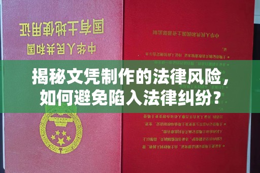 阜宁揭秘文凭制作的法律风险，如何避免陷入法律纠纷？