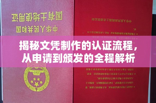 阜宁揭秘文凭制作的认证流程，从申请到颁发的全程解析